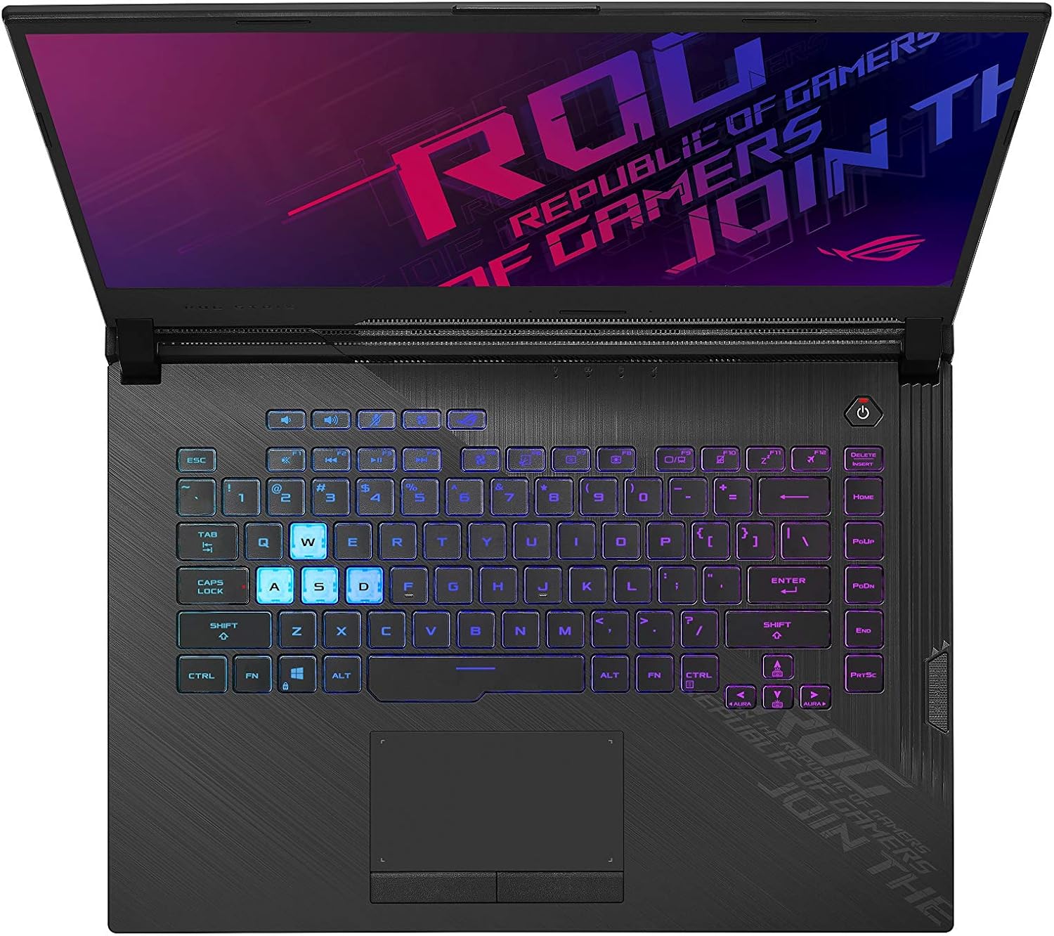 ASUS ROG Strix G15 (2020) Gaming Laptop, 15.6' 144Hz FHD IPS Type Display, NVIDIA GeForce RTX 2060, Intel Core i7-10750H, 16GB DDR4, 512GB PCIe NVMe SSD, RGB Keyboard, Windows 10 Home, G512LV-ES74