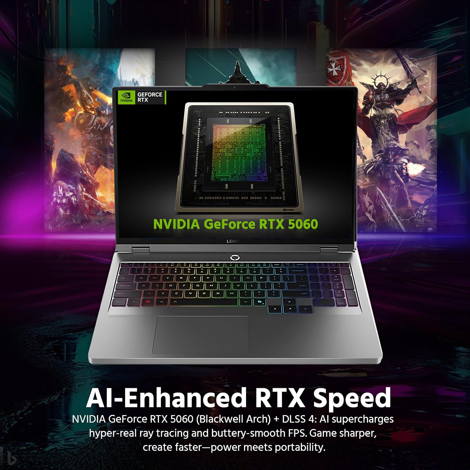 Lenovo Legion 5i 16' WQXGA 240Hz AI-Powered Gaming Laptop, Intel 24-Core Ultra 9 275HX, NVIDIA GeForce RTX 5060 GDDR7, 32GB DDR5, 1TB PCle SSD, RGB Backlit Keyboard, Win 11 Pro, Gray, 1TB Docking