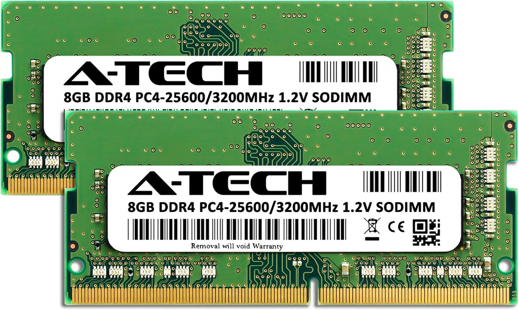 A-Tech 16GB Kit (2x8GB) RAM for Acer Nitro 5 Gaming Laptop | DDR4 3200MHz SODIMM PC4-25600 (PC4-3200AA) Memory Upgrade Modules