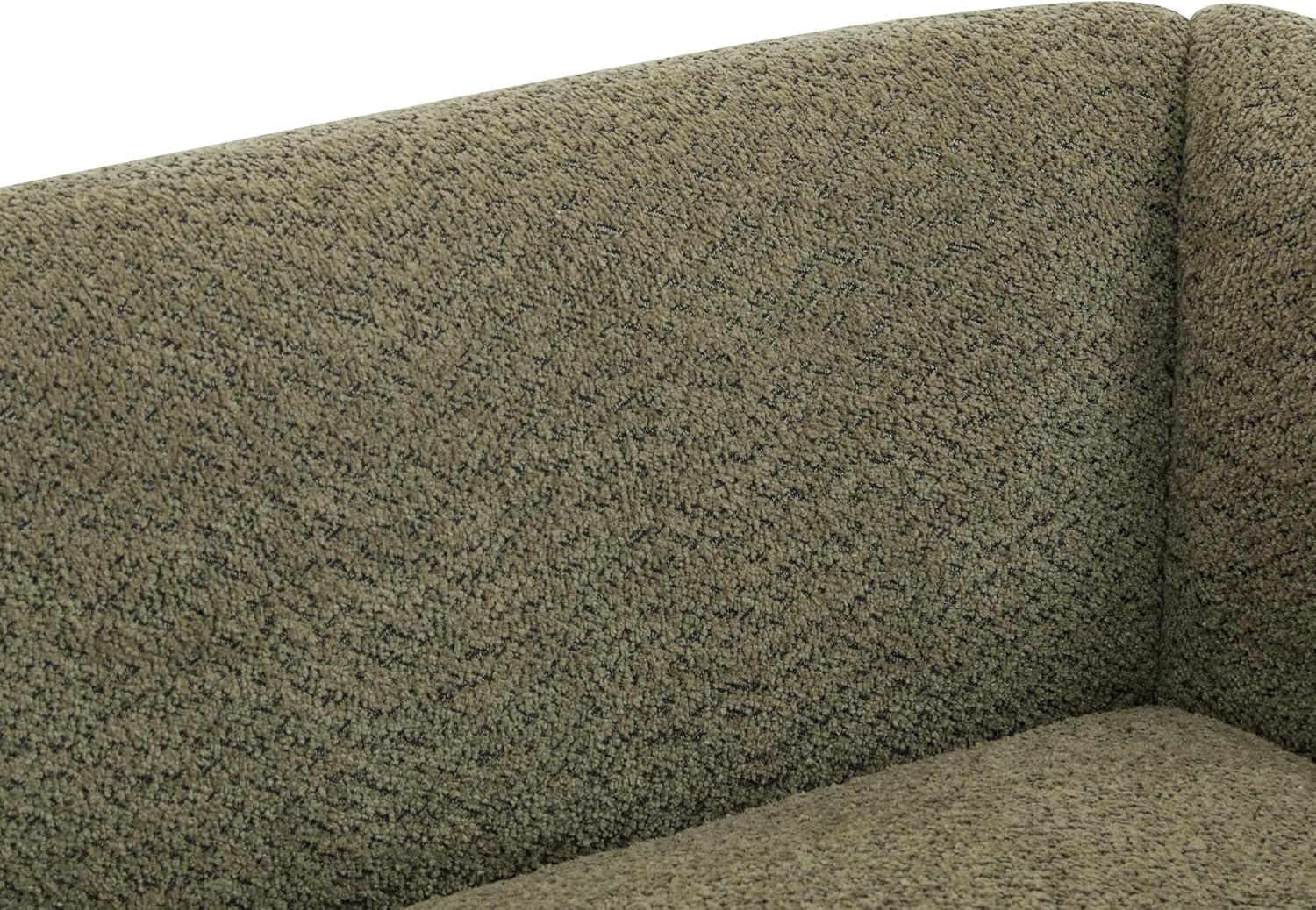 Christopher Knight Home Almab 82 Inches Sofa Couch, Cozy Boucle Upholstered 3-Seater Sofa, Wood Frame Couch, Comfy Couches for Living Room and Office, Modern Soft Plush Sofa, Olive Green