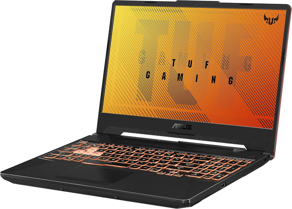 ASUS TUF Gaming A15 Gaming Laptop, 15.6â€ 144Hz Full HD IPS-Type Display, AMD Ryzen 5 4600H, GeForce GTX 1650 Ti, 8GB DDR4, 512GB PCIe SSD, RGB Keyboard, Windows 10 Home, Bonfire Black, FA506II-AS53