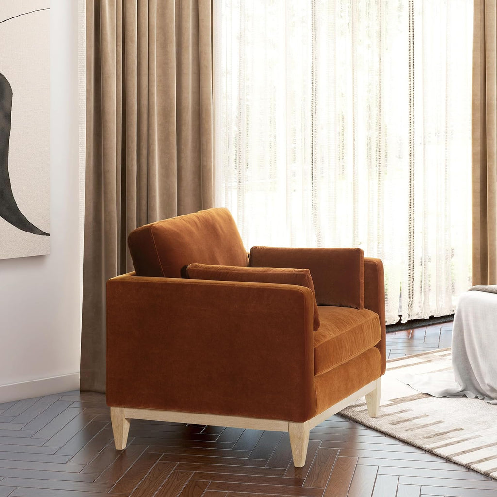 Jennifer Taylor Home Knox Modern Upholstered Comfortable Living Room Chair