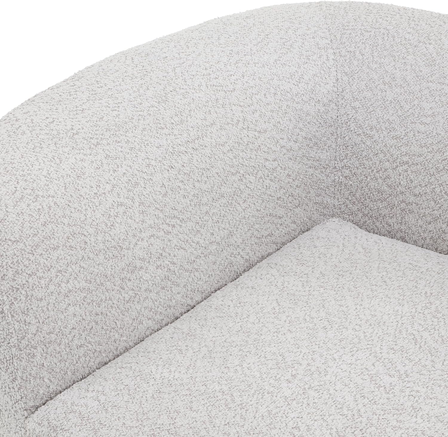 Christopher Knight Home Randa 116' Upholstered Sectional Sofa, 5-Seater Oversized Chair Cloud Couch, Fully Assembled Long Sofa Chaise Lounge, Fully Assembled, White Gray