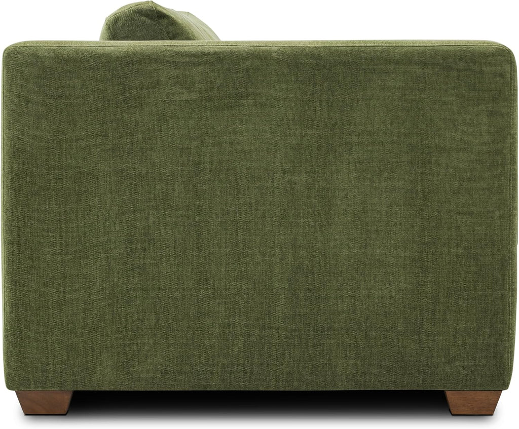 Poly & BARK Napa 82' Pull-Out Sofa Bed – Upholstered Sleeper Sofa with Storage Console and Hidden Mattress – Stylish Sofa Bed for Guest Rooms, Apartments, Living Rooms and More