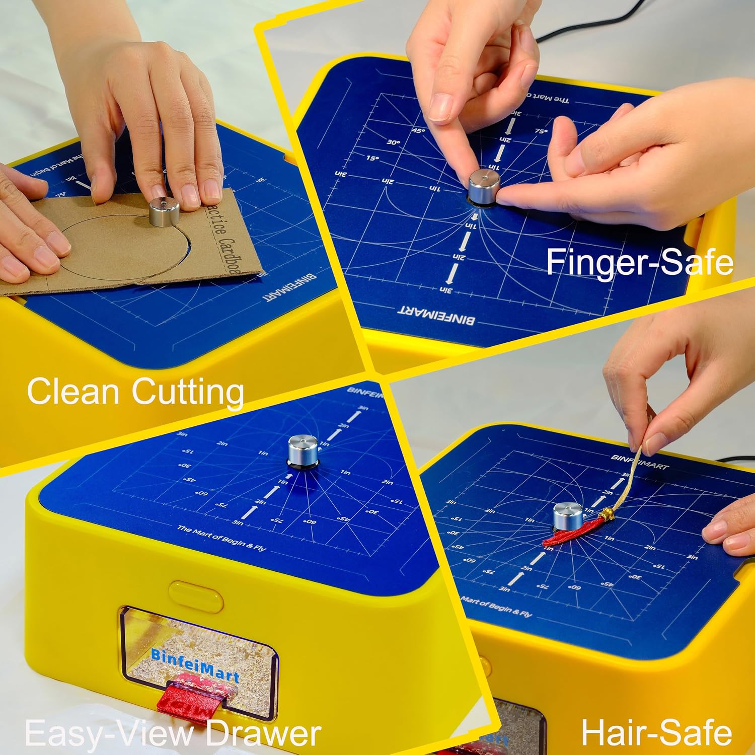 | Kid Safe Cardboard Cutter | Safety Craft Knife for Kids | No Sharp Edge DIY STEM Art Tool for Cardboard Building, Homeschool & Upcycling Projects | ChompSaw Alternative
