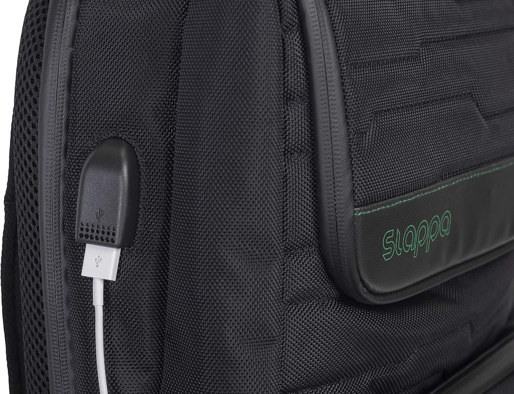 Slappa Gamma Series Gaming Laptop Backpack with Water resistant Zippers; Fits up to 15' Laptops (SL-GAMMA-LAPTOP-BP)