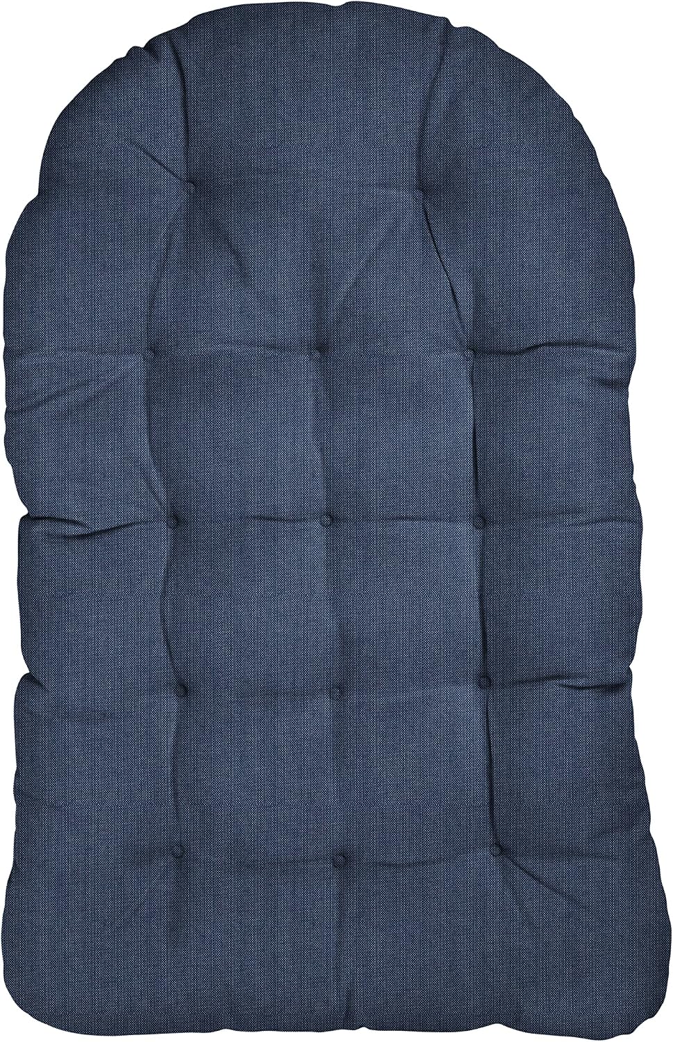 Trupedic Egg Chair Cushion, 44 x 27 x 4, Spectrum Indigo