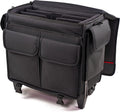MCY MXLT-RB3 Laptop Storage Roller Bag Up To 3 Laptops for Schools Office Gaming Laptops - Black, 16x16x9 inches