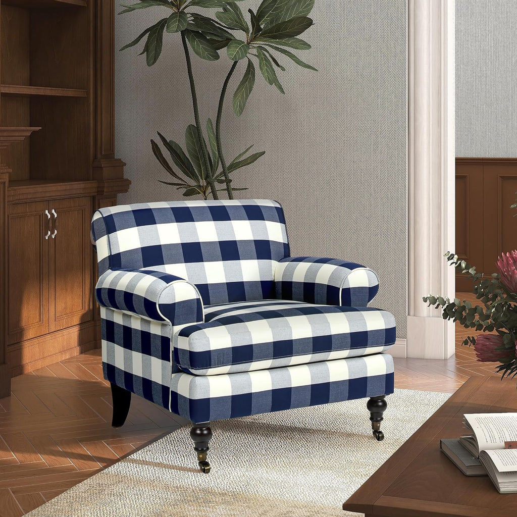 Jennifer Taylor Home Alana Lawson Large Comfortable Living Room Accent Chair