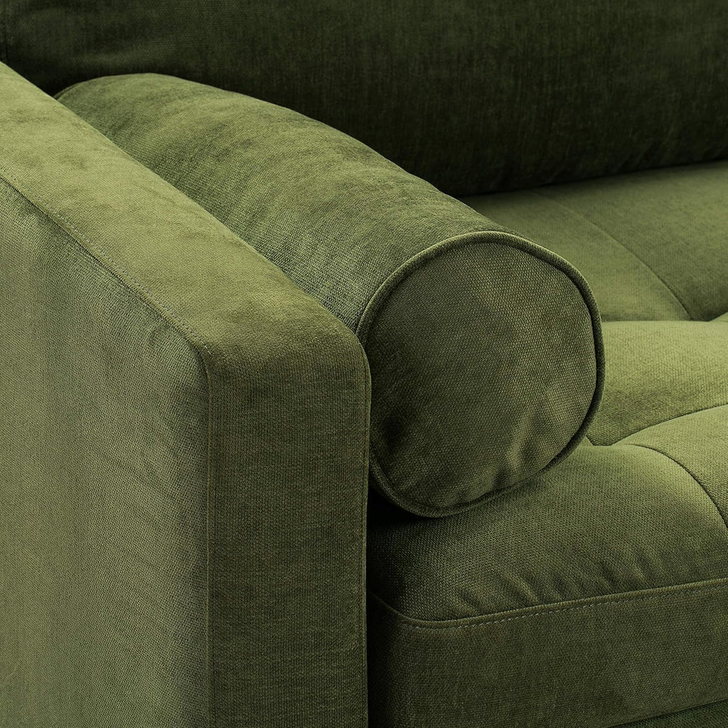 Poly & BARK Napa 88.5' Sofa with Deep Seating, Tailored Upholstered Finish, Clean Modern Lines, and Balanced Proportions for Comfortable and Refined Living Spaces