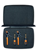 testo Smart Probe Kit - HVAC/R Gauge Set for Air Conditioning, Refrigeration and Heating System - AC Gauge Set with 2X 115i Clamp Meter and 2X 549i High Pressure Gauge – with Bluetooth